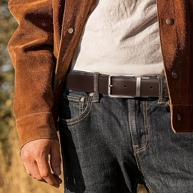 Ceinture Réversible en Cuir pour Homme Philippe — visuel 11