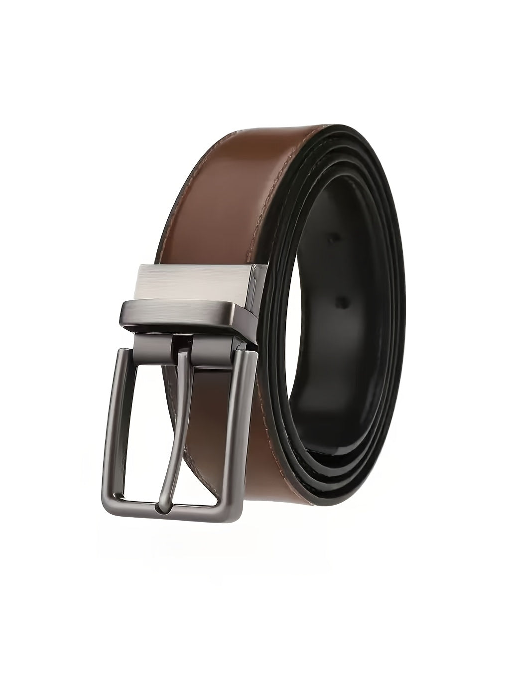 Ceinture Réversible en Cuir pour Homme Placide — visuel 5