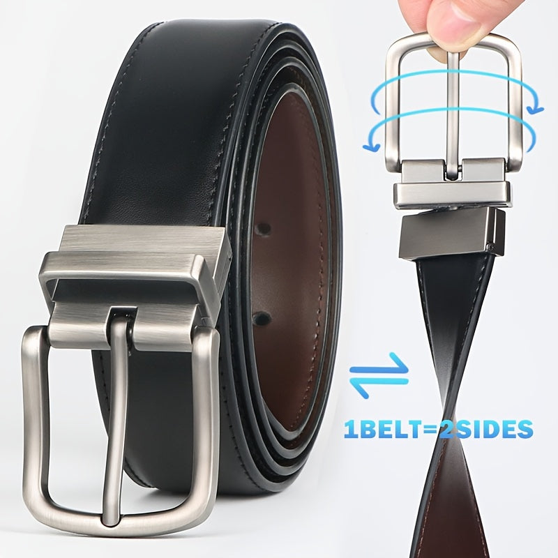 Ceinture Réversible en Cuir pour Homme Prosper — visuel 2