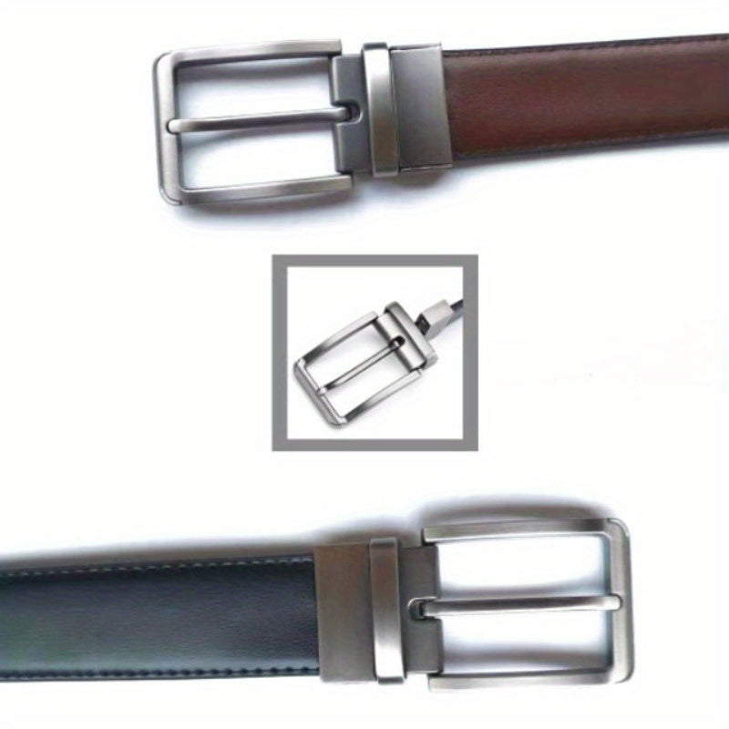 Ceinture Réversible en Cuir pour Homme Sacha — visuel 3
