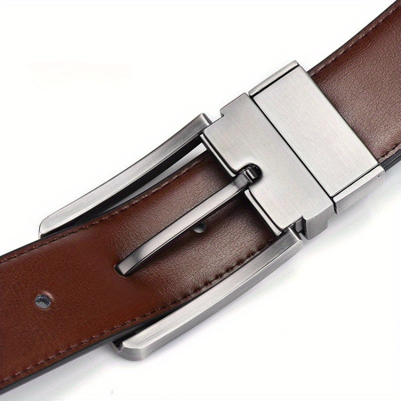 Ceinture Réversible en Cuir pour Homme Sacha — visuel 9