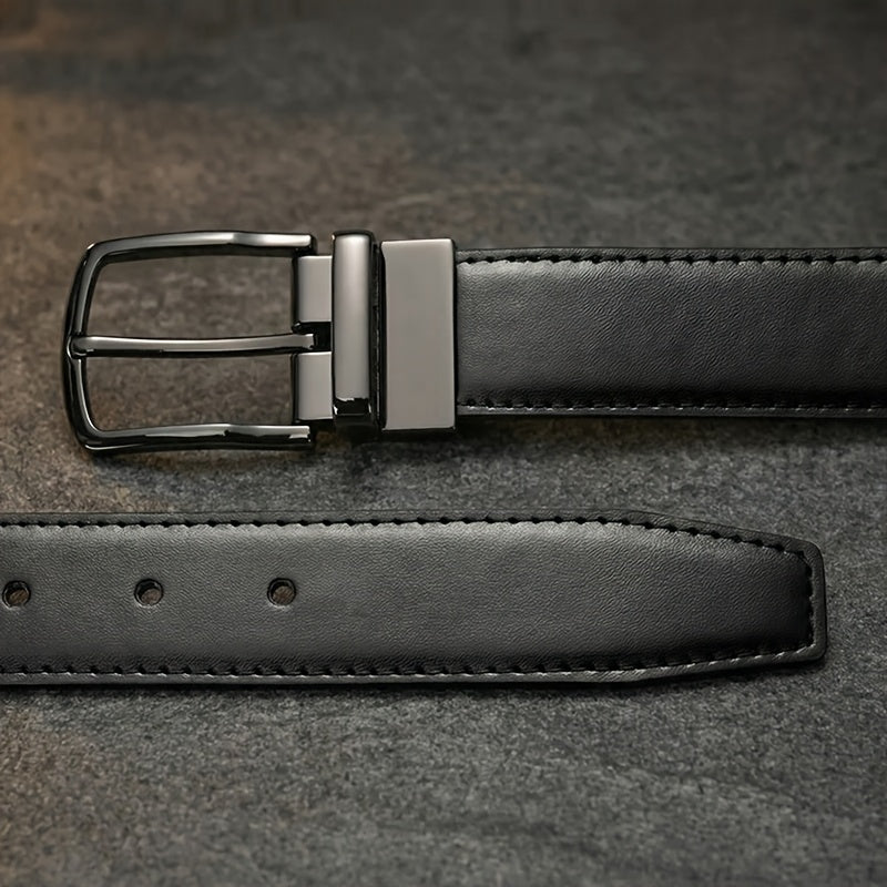 Ceinture Réversible Luxe pour Homme Rémi — visuel 11