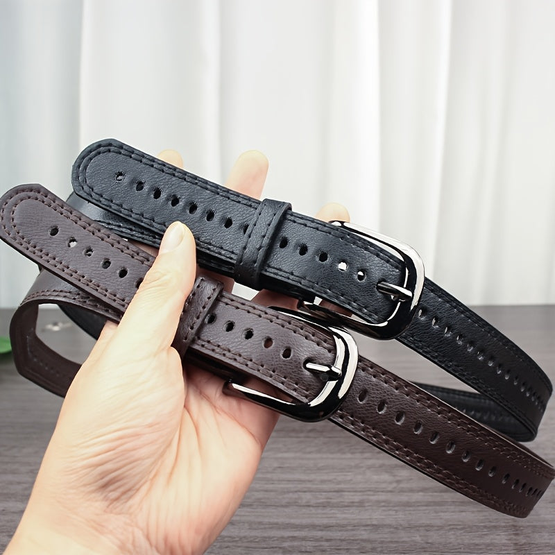 Ceinture Réversible en Simili Cuir pour Femme Emmanuelle — visuel 7