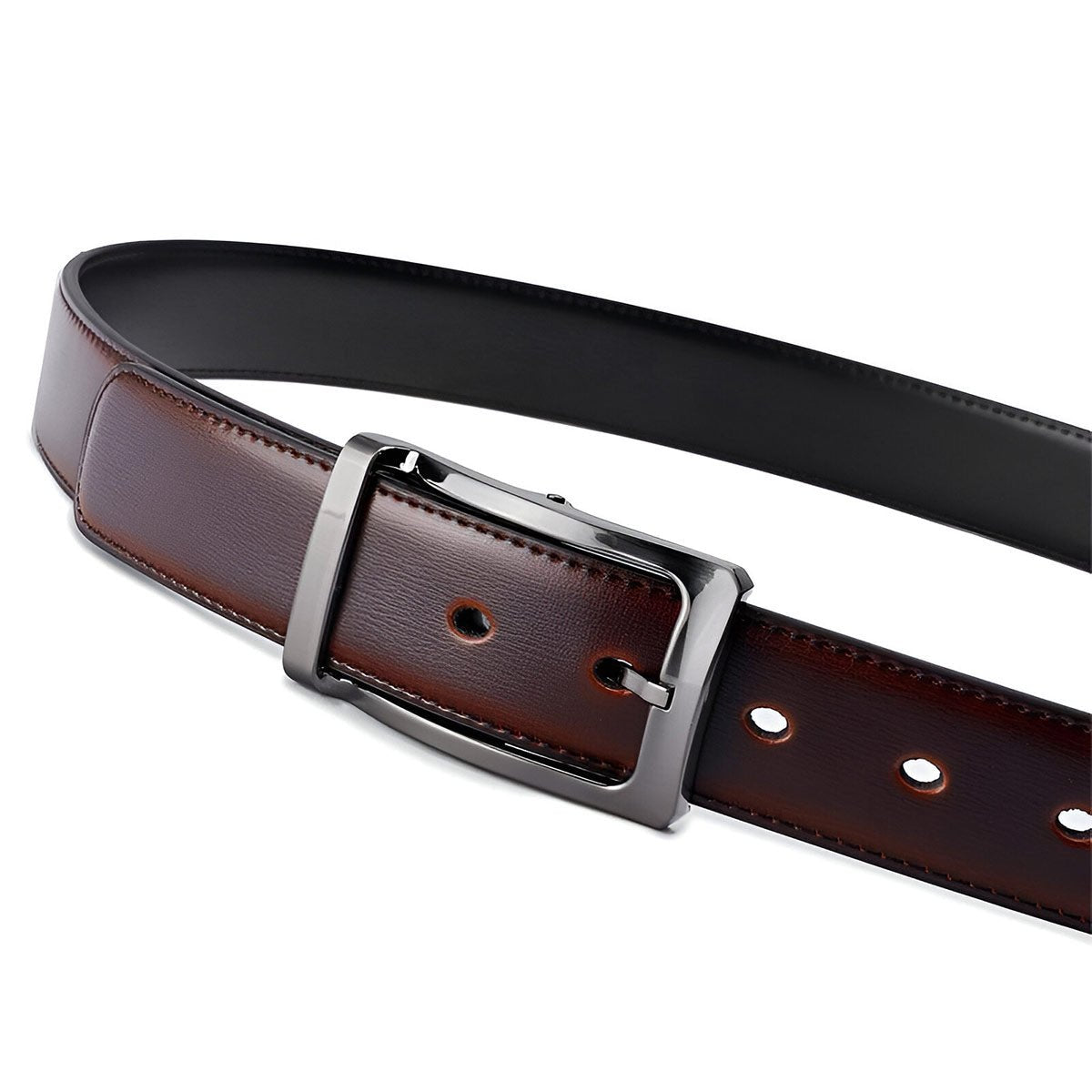 Ceinture Réversible en Simili Cuir pour Homme Ignace — visuel 2