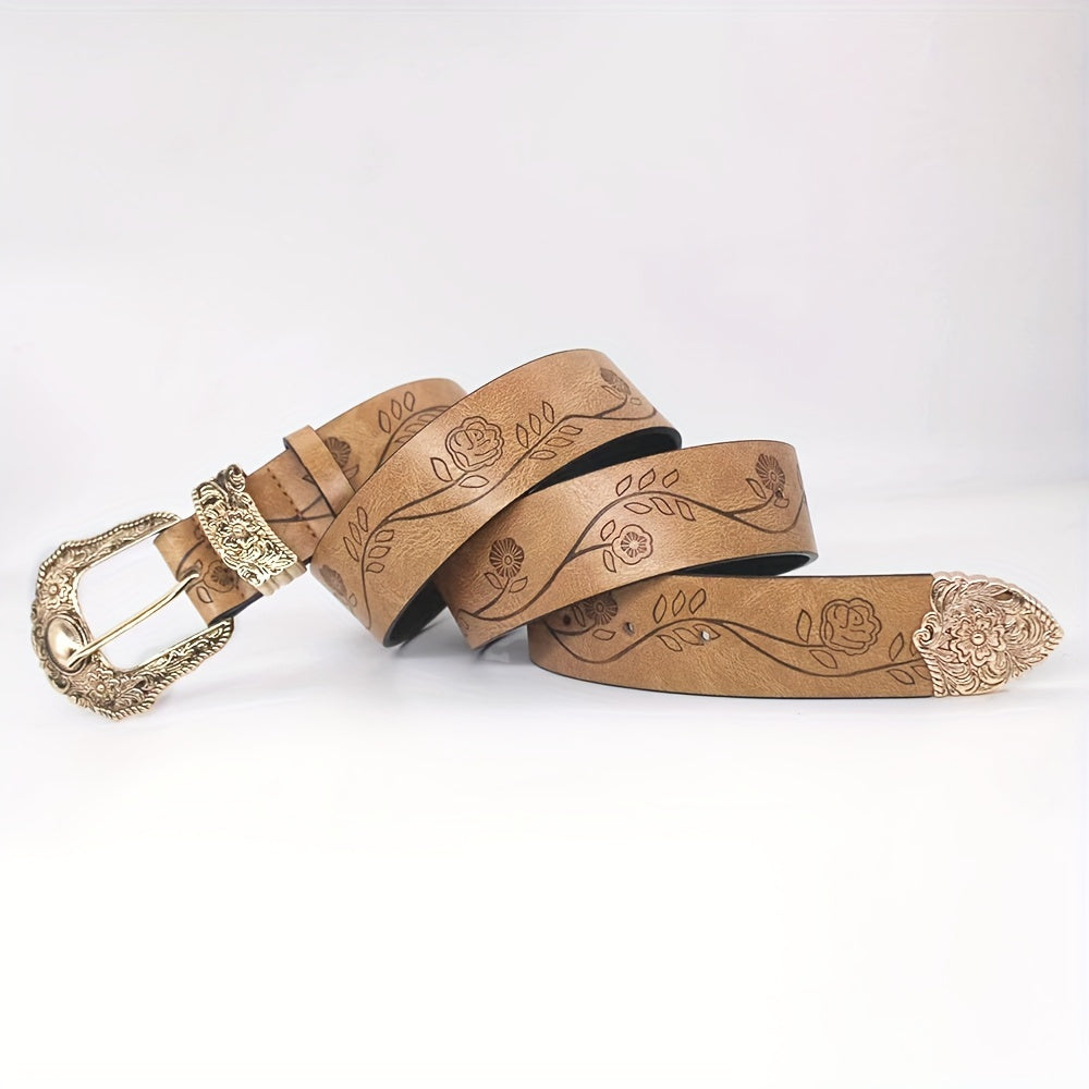 Ceinture Rouge en Simili Cuir pour Femme Bellagio — visuel 2