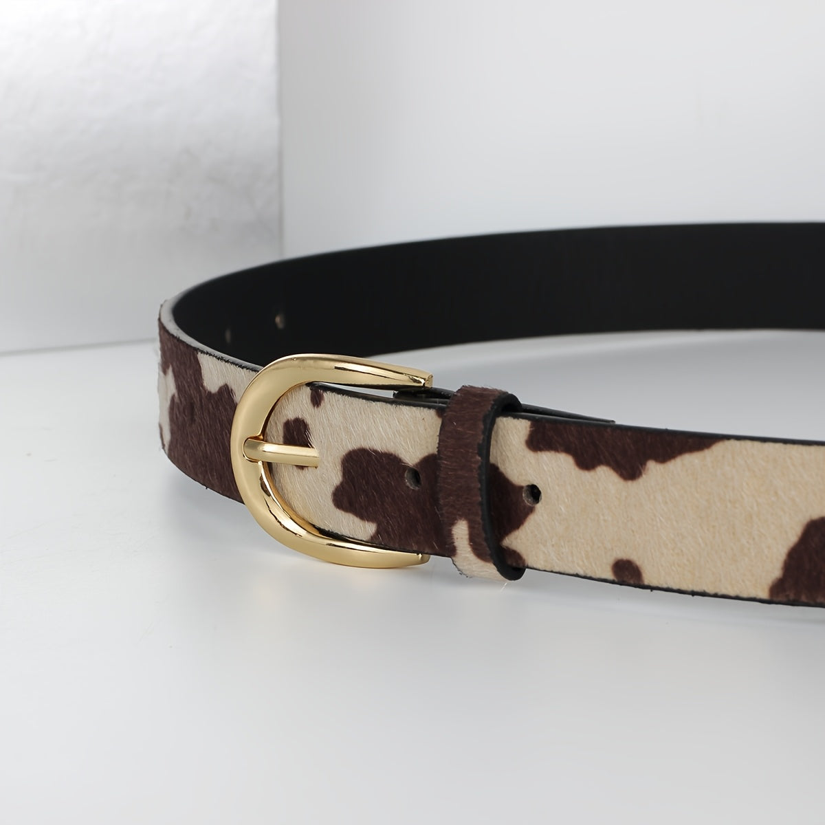 Ceinture Rouge en Simili Cuir pour Femme Guilaine — visuel 6