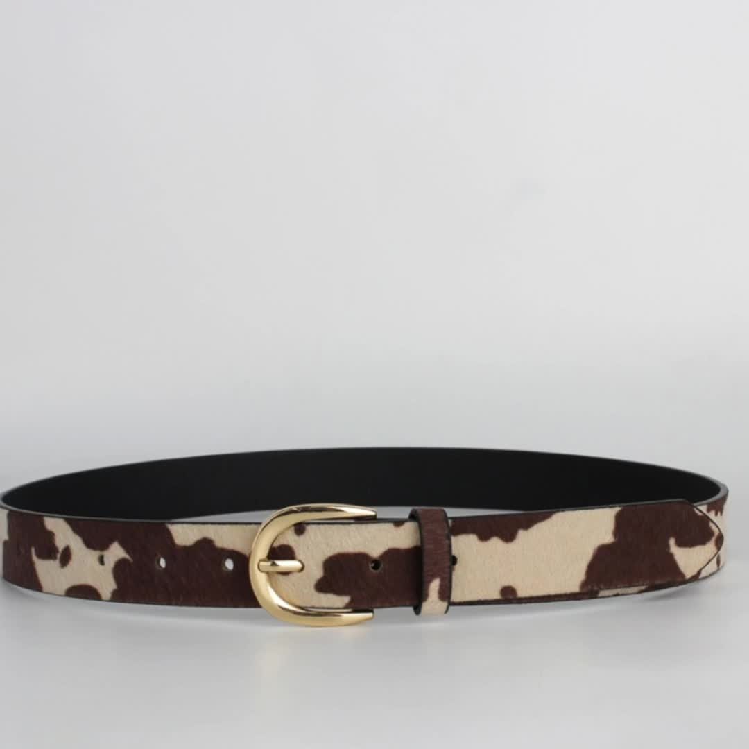Ceinture Rouge en Simili Cuir pour Femme Guilaine — visuel 9