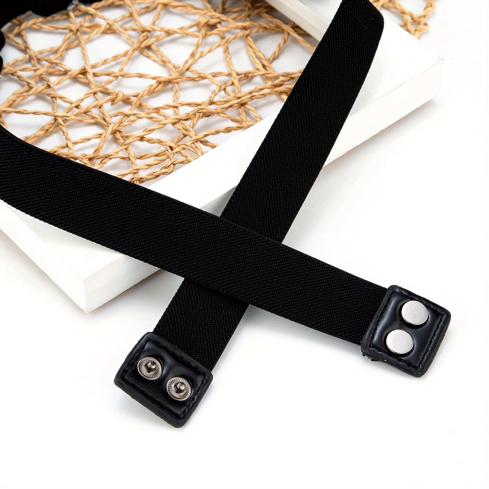 Ceinture Sans Boucle Cloutée pour Femme Trapani — visuel 18