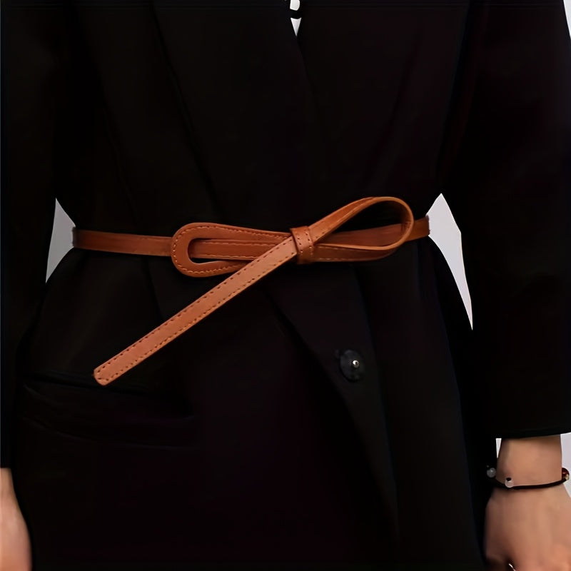 Ceinture Sans Boucle Fine pour Femme Merida — visuel 2