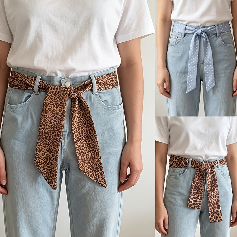 Ceinture Sans Boucle Foulard pour Femme Barbara — visuel 2