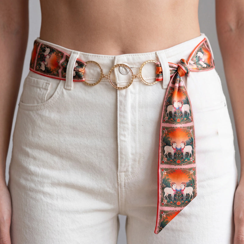 Ceinture Sans Boucle Foulard pour Femme Lecce — visuel 1