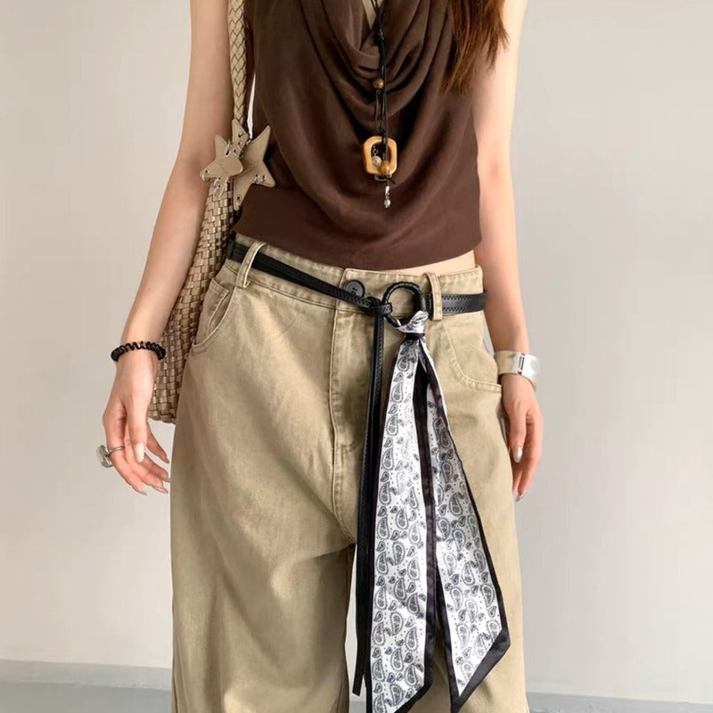 Ceinture Sans Boucle Foulard pour Femme Lucques — visuel 1