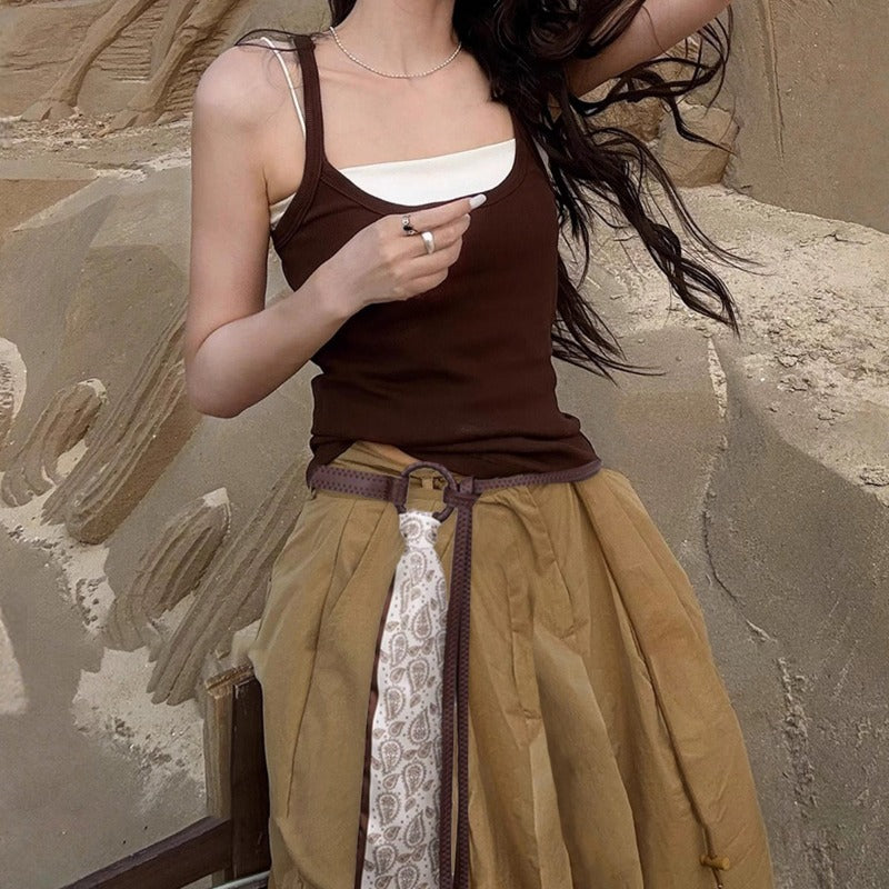 Ceinture Sans Boucle Foulard pour Femme Lucques — visuel 3