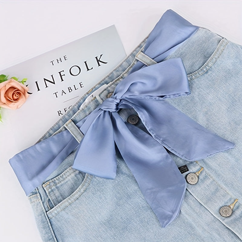 Ceinture Sans Boucle Foulard pour Femme Milos — visuel 5
