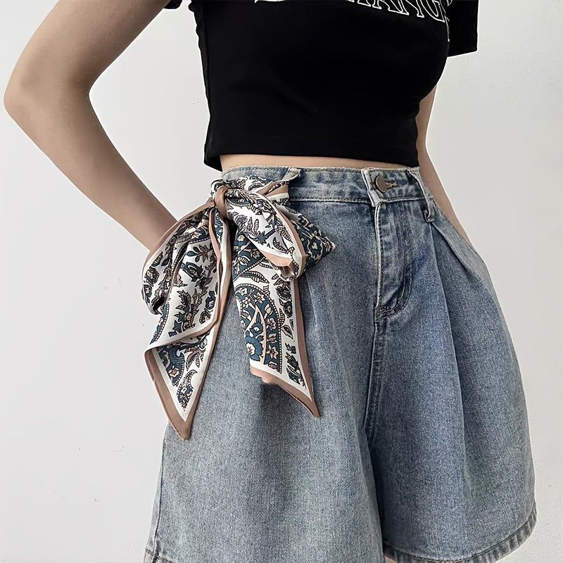 Ceinture Sans Boucle Foulard pour Femme Pavie — visuel 1