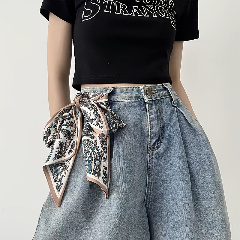 Ceinture Sans Boucle Foulard pour Femme Pavie — visuel 2