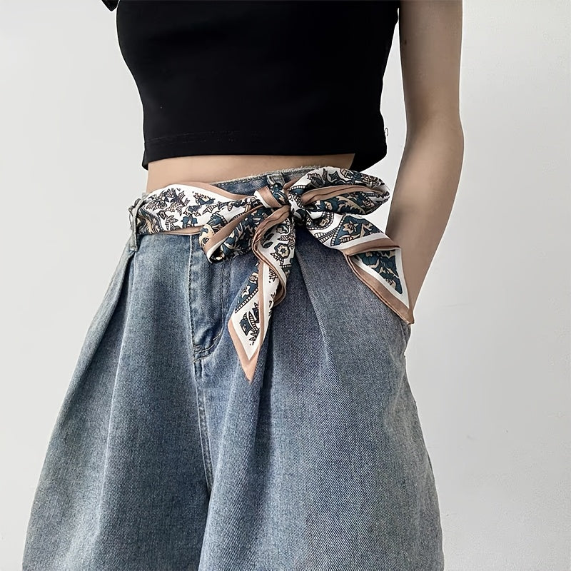Ceinture Sans Boucle Foulard pour Femme Pavie — visuel 3