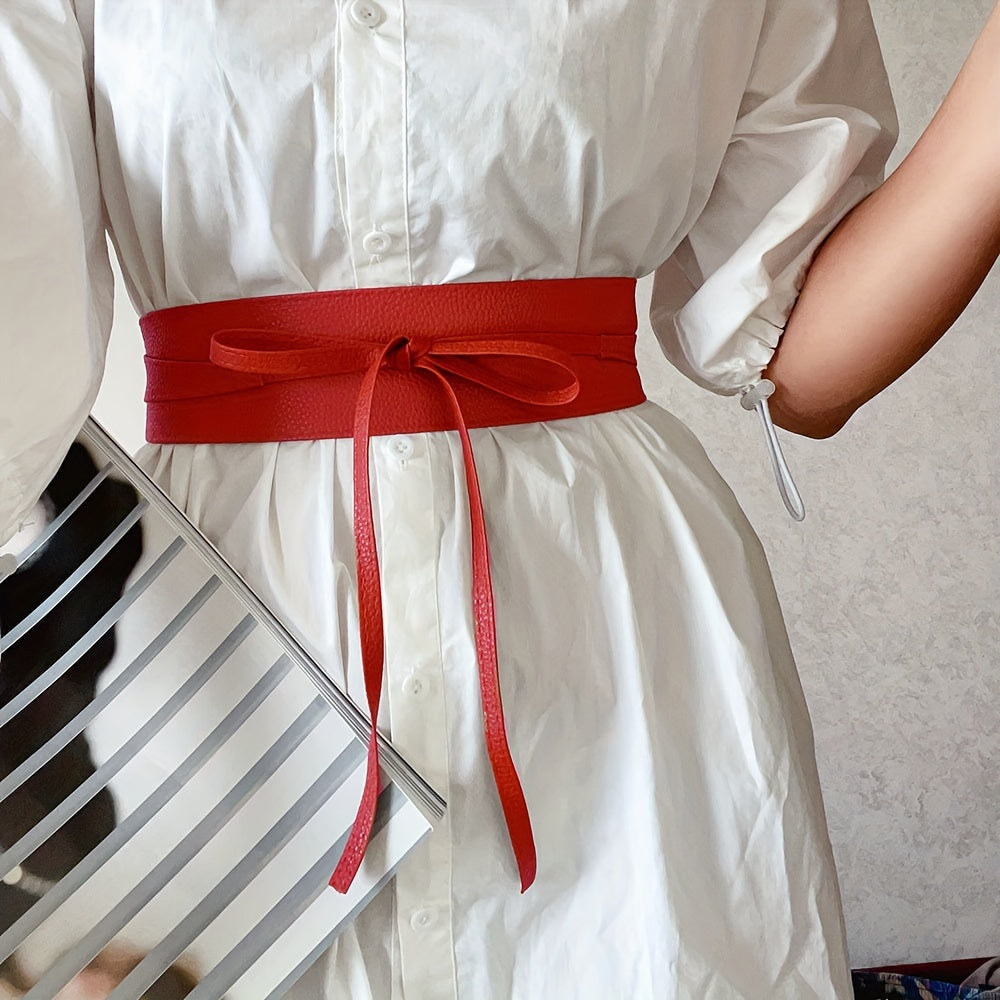 Ceinture Sans Boucle en Simili Cuir pour Femme Zelie — visuel 2