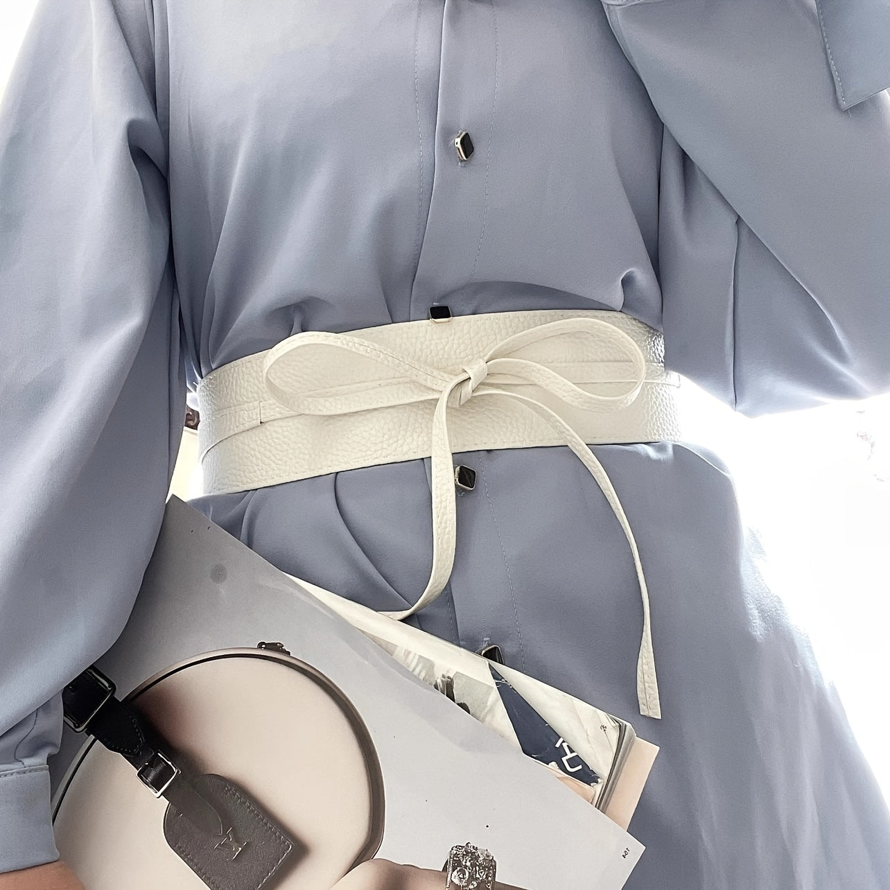 Ceinture Sans Boucle en Simili Cuir pour Femme Zelie — visuel 6