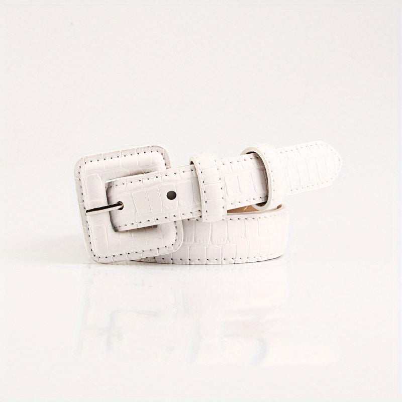 Ceinture Sans Boucle en Simili Cuir pour Homme Derby — visuel 1