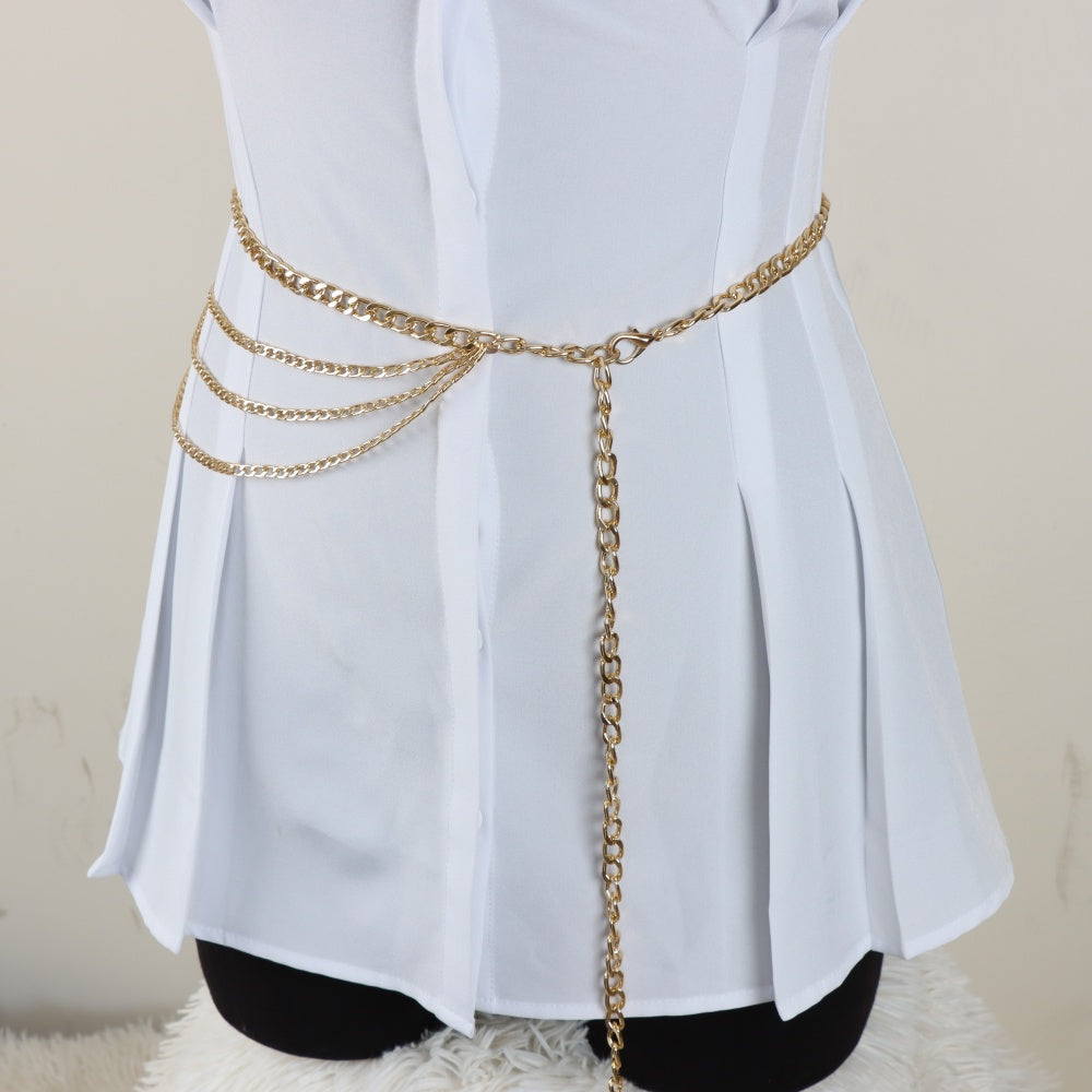 Ceinture Sans Boucle Western pour Femme Zermatt — visuel 5