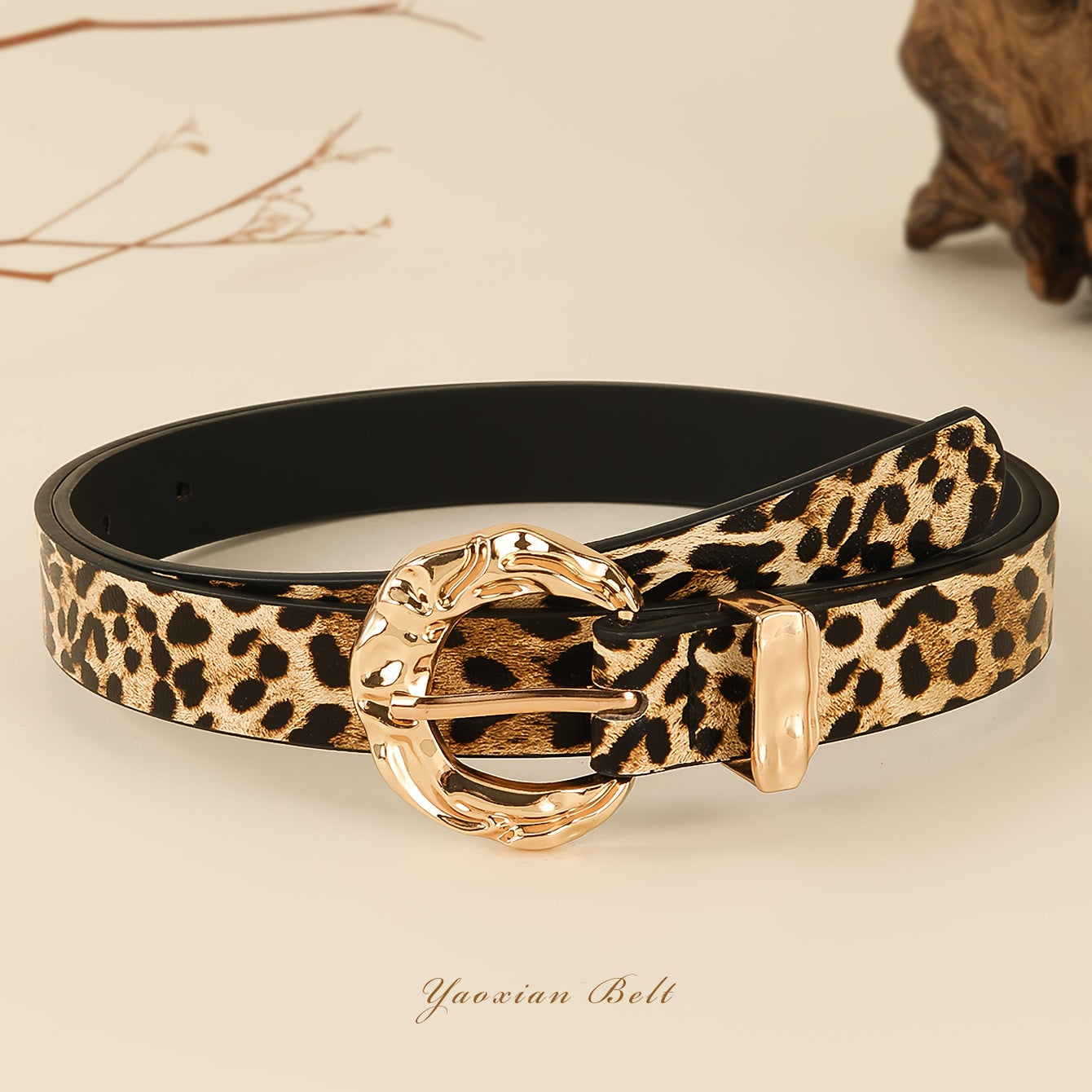 Ceinture en Simili Cuir pour Femme Deauville — visuel 2