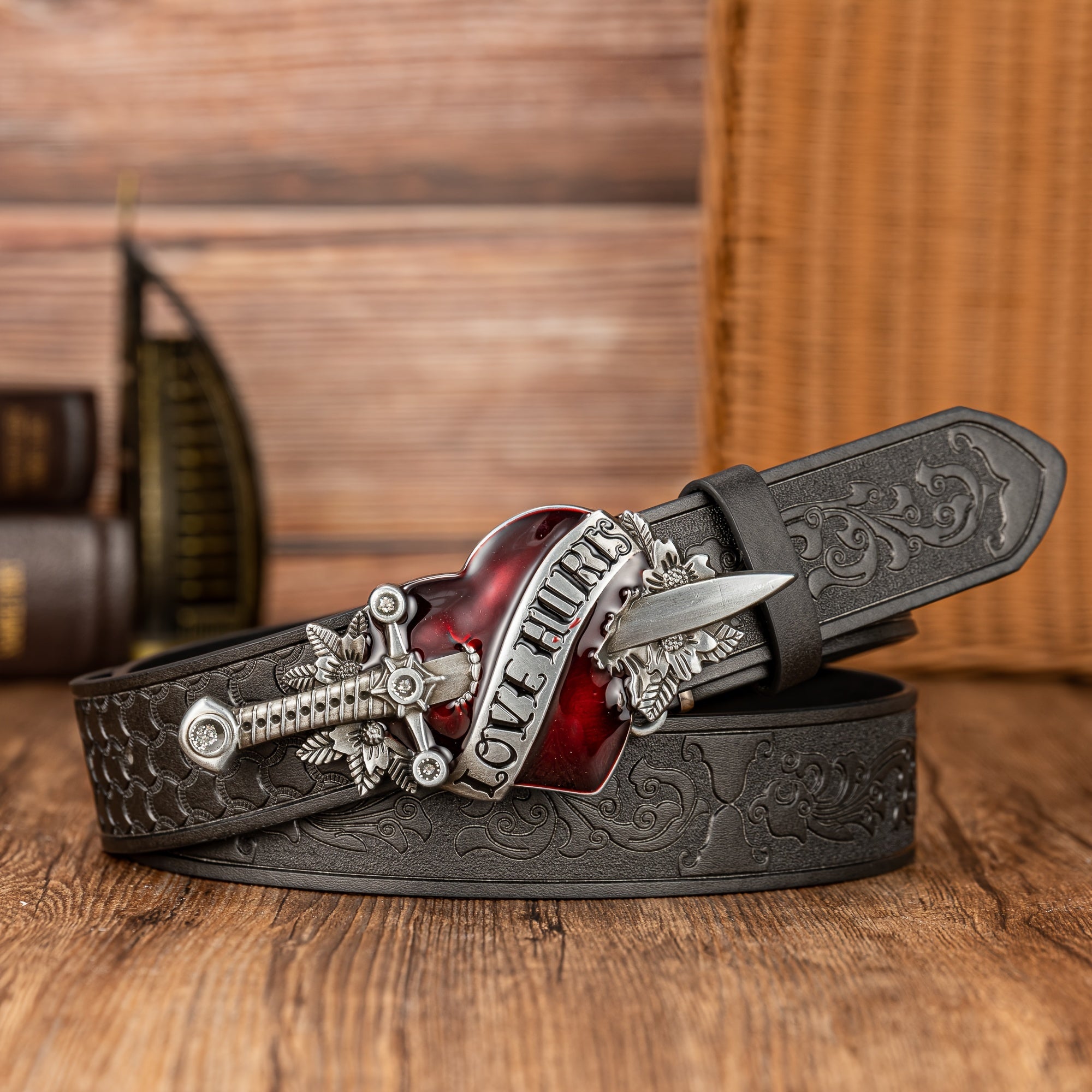 Ceinture en Simili Cuir pour Homme Gloucester — visuel 2