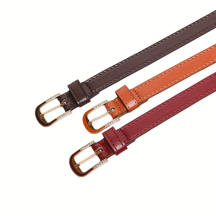 Ceinture à Strass en Simili Cuir pour Femme Violaine — visuel 8