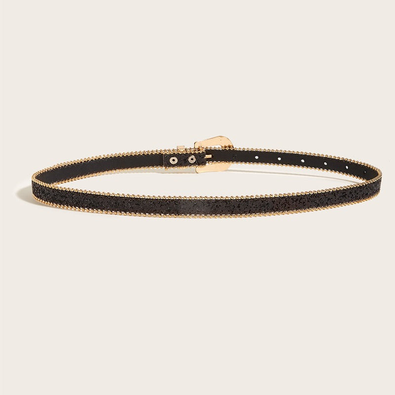 Ceinture à Strass en Tissu pour Femme Spezia — visuel 2