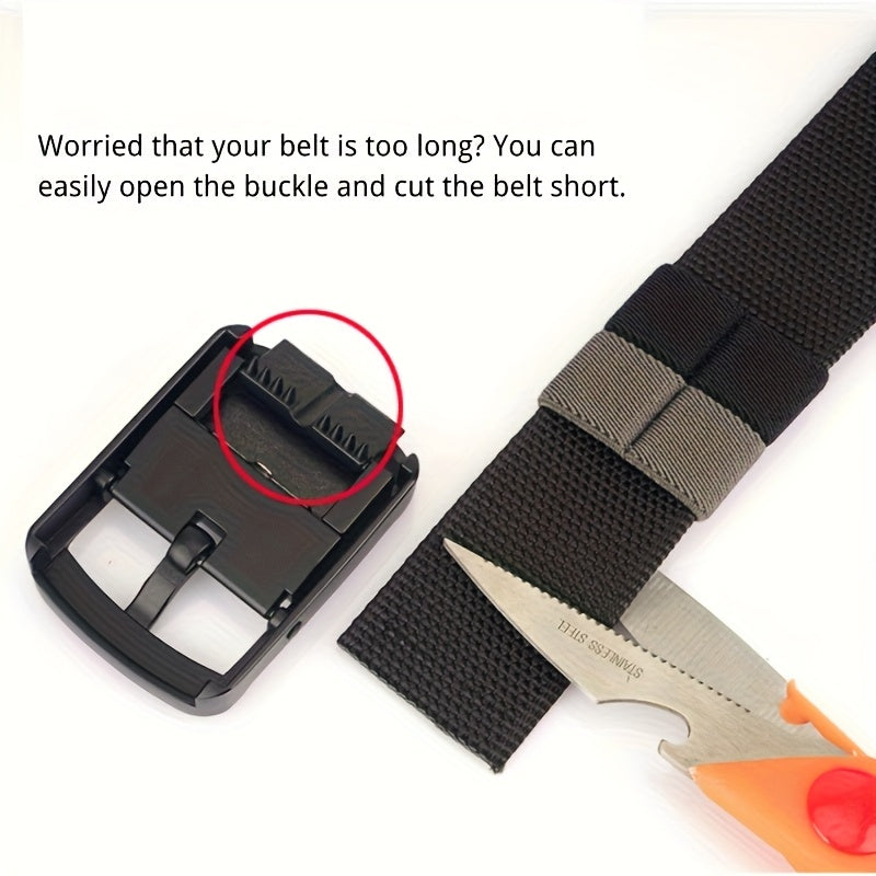Ceinture Tactique en Tissu pour Homme Patrice — visuel 8
