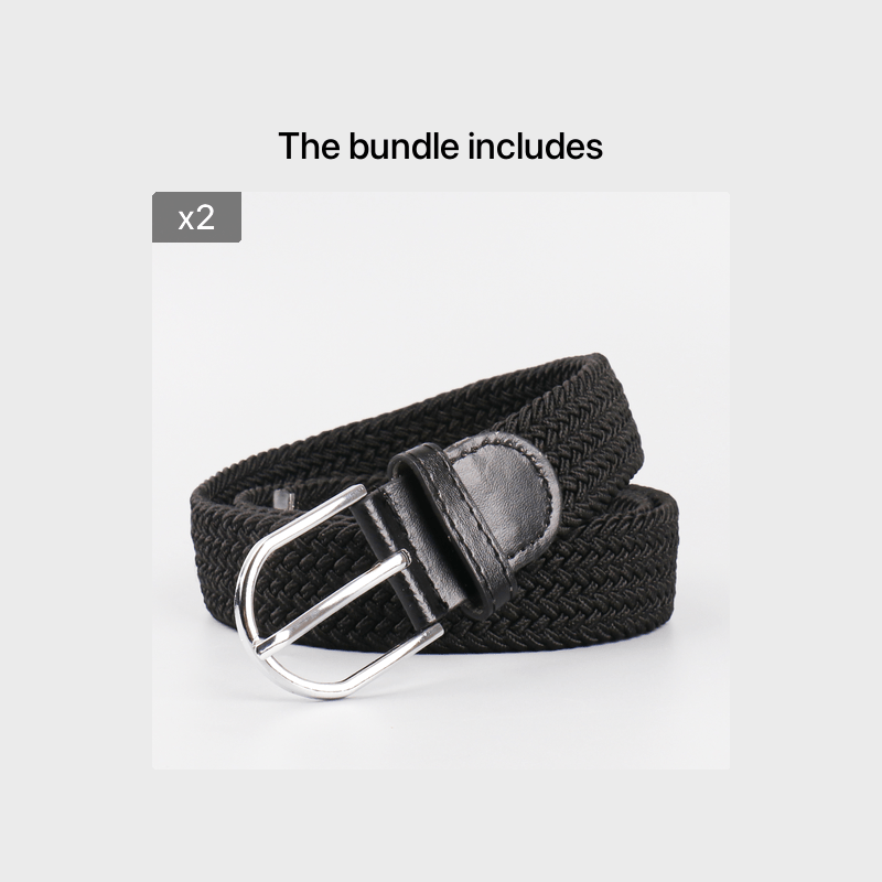 Ceinture Tressée Élastique pour Homme Rodrigue — visuel 3