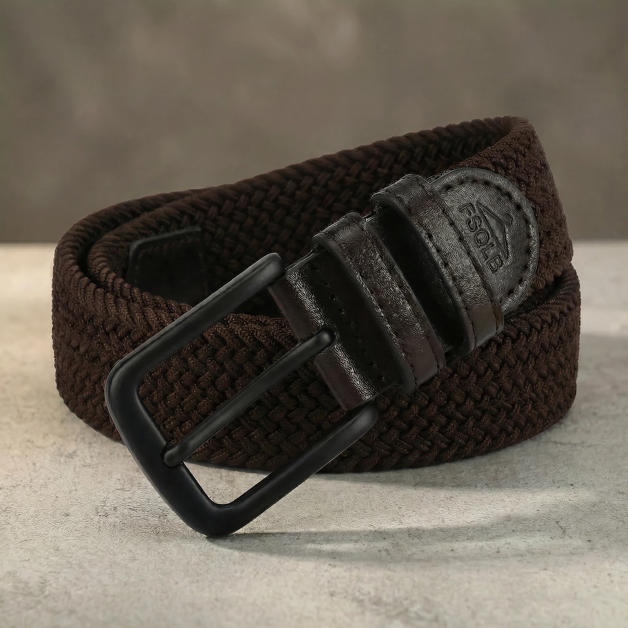 Ceinture Tressée Élastique pour Homme Samuel — visuel 1