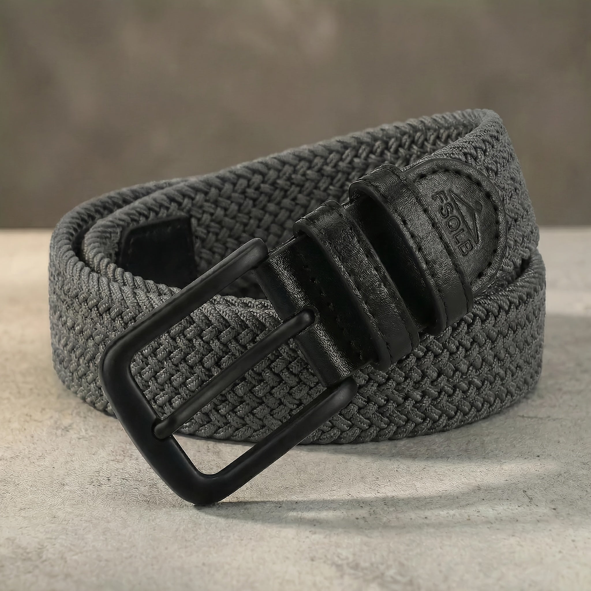 Ceinture Tressée Élastique pour Homme Samuel — visuel 2