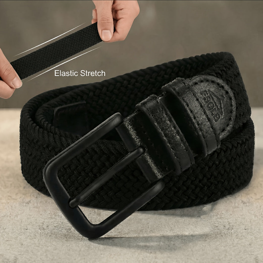 Ceinture Tressée Élastique pour Homme Samuel — visuel 5