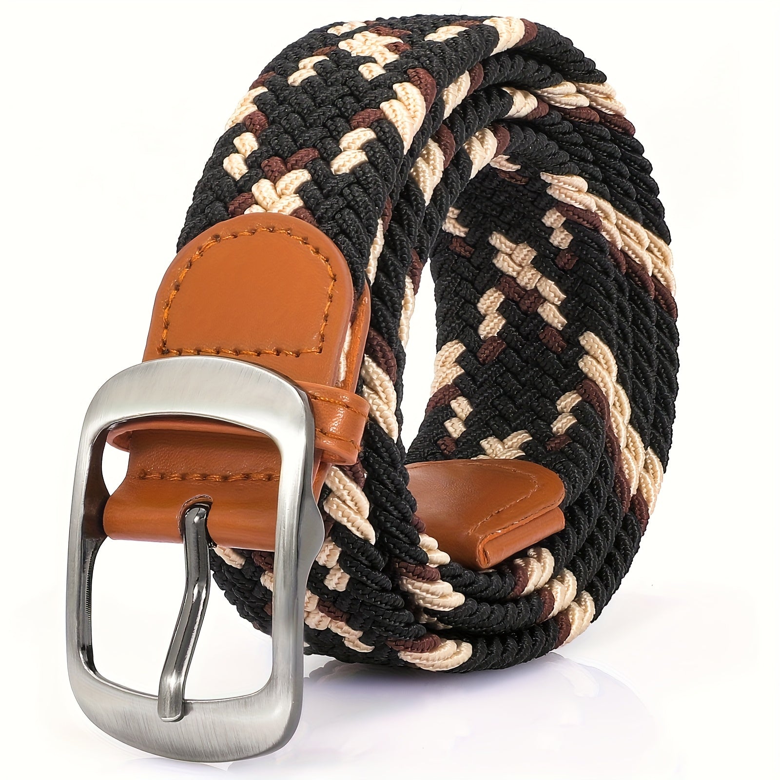 Ceinture Tressée Élastique pour Homme Symphorien — visuel 2