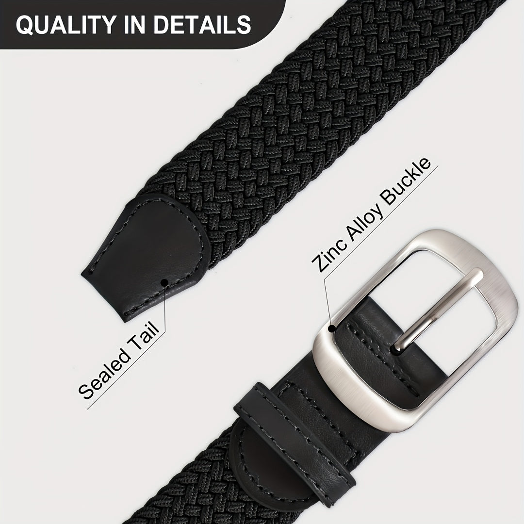 Ceinture Tressée Élastique pour Homme Symphorien — visuel 5
