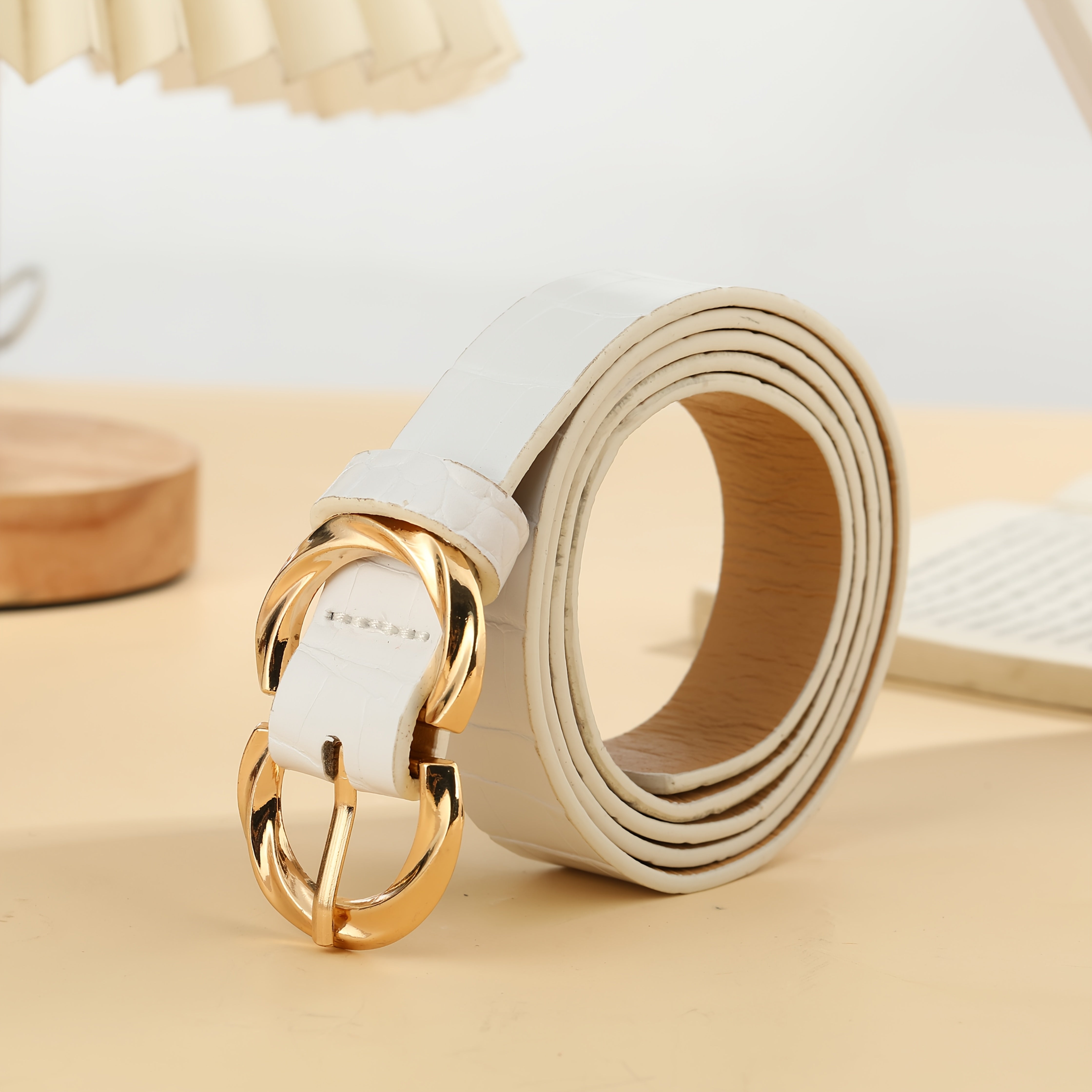Ceinture Tressée en Simili Cuir pour Femme Maguelone — visuel 3