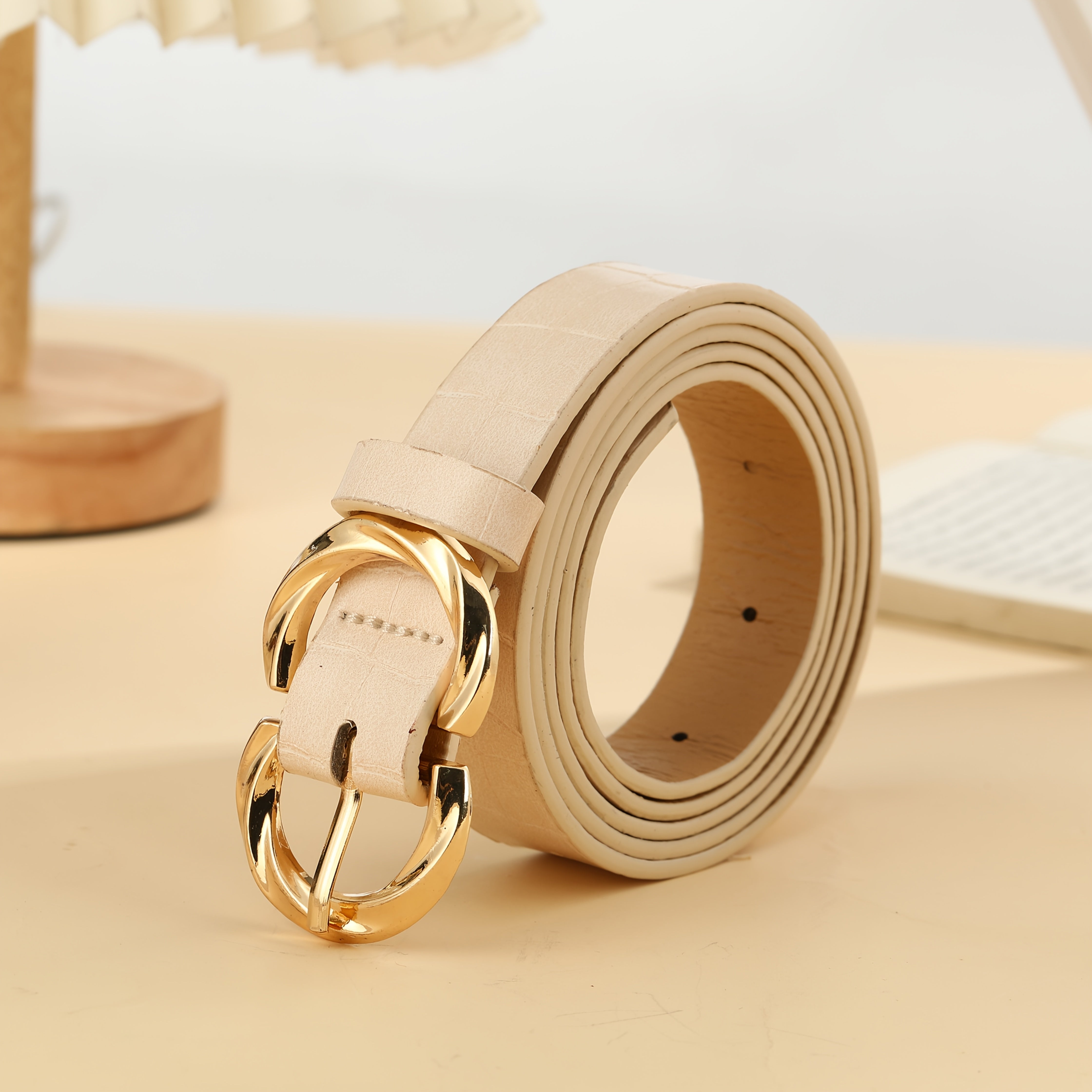 Ceinture Tressée en Simili Cuir pour Femme Maguelone — visuel 4