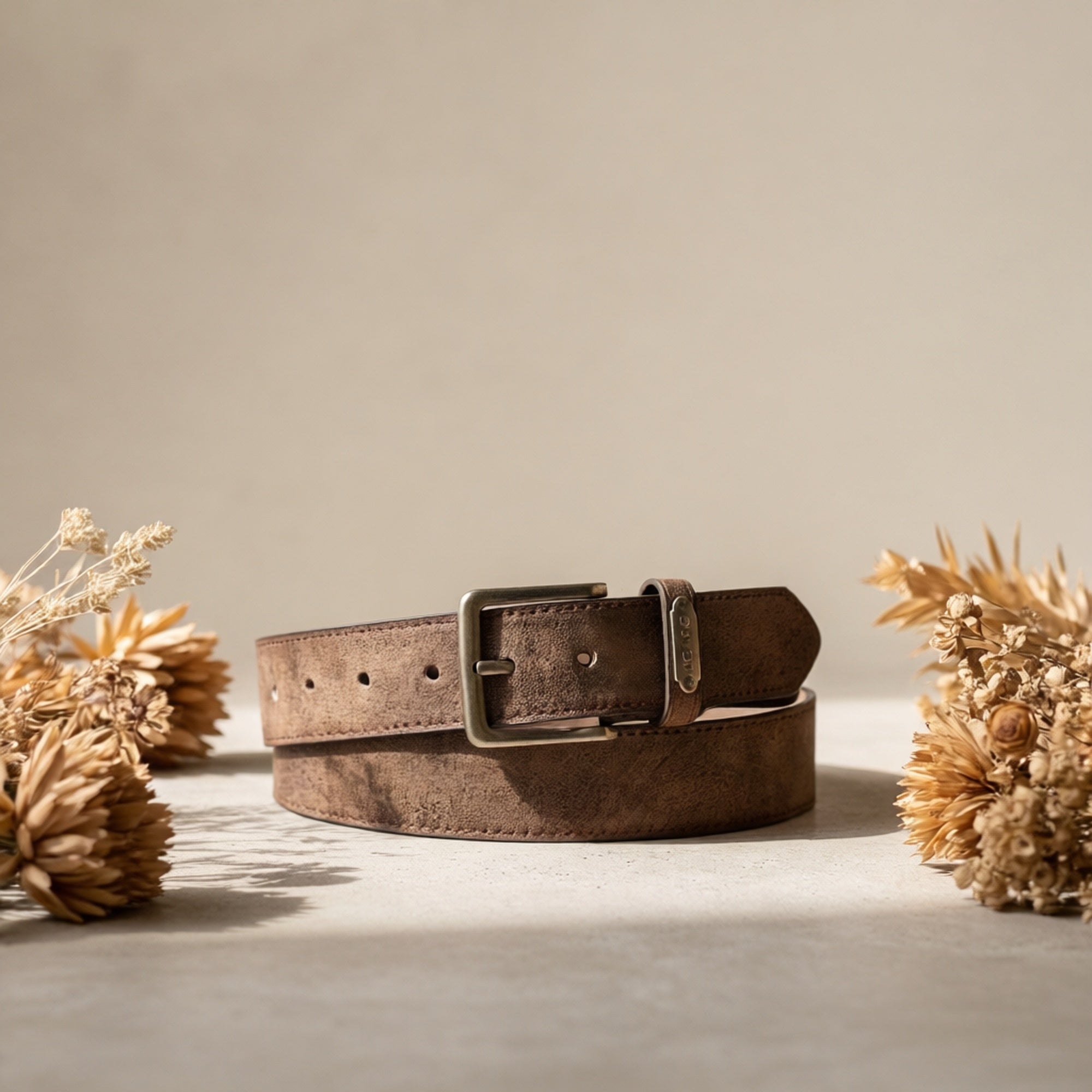 Ceinture Tressée en Simili Cuir pour Homme Louis — visuel 9