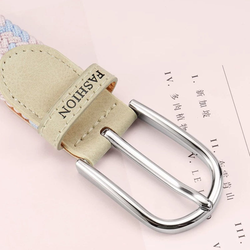 Ceinture Tressée en Tissu pour Femme Armelle — visuel 4