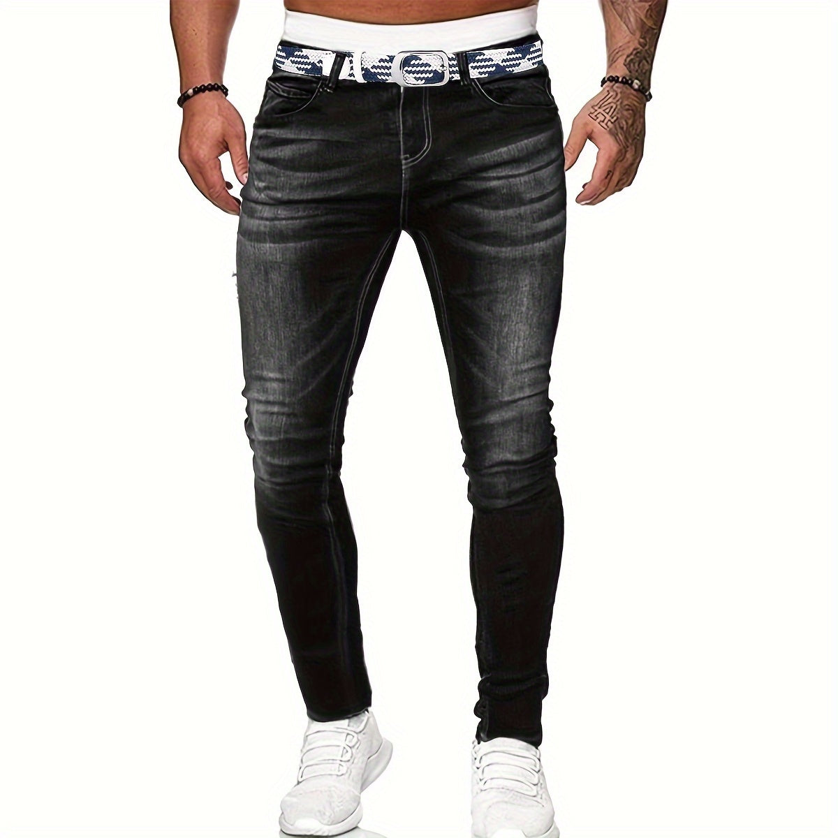 Ceinture Tressée en Tissu pour Homme Stanislas — visuel 5