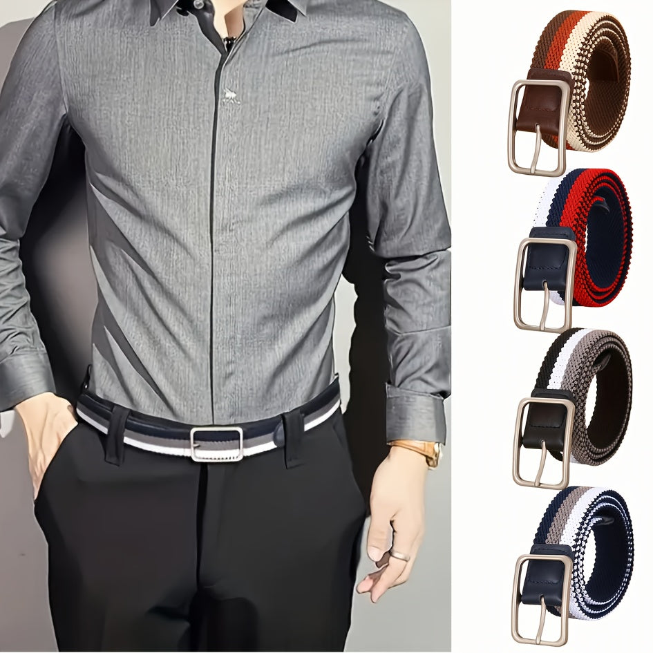 Ceinture Tressée en Tissu pour Homme Tanguy — visuel 2