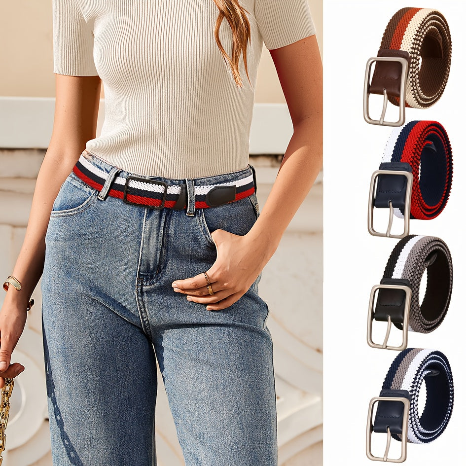 Ceinture Tressée en Tissu pour Homme Tanguy — visuel 4