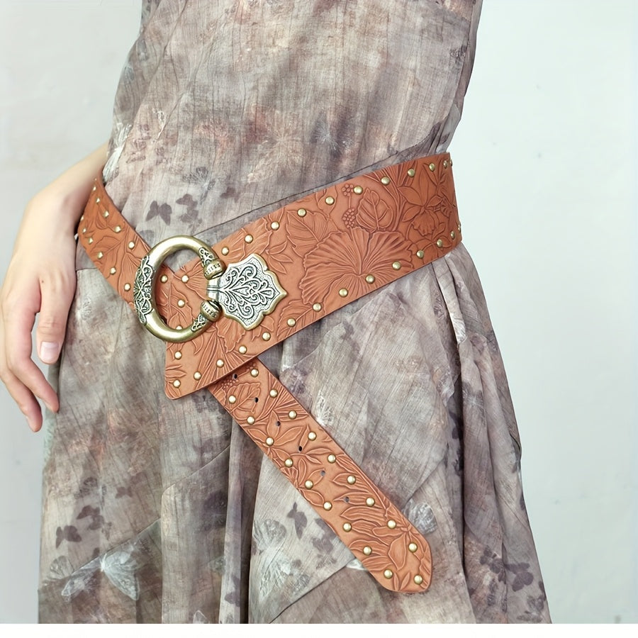 Ceinture Western en Simili Cuir pour Femme Amelie — visuel 1