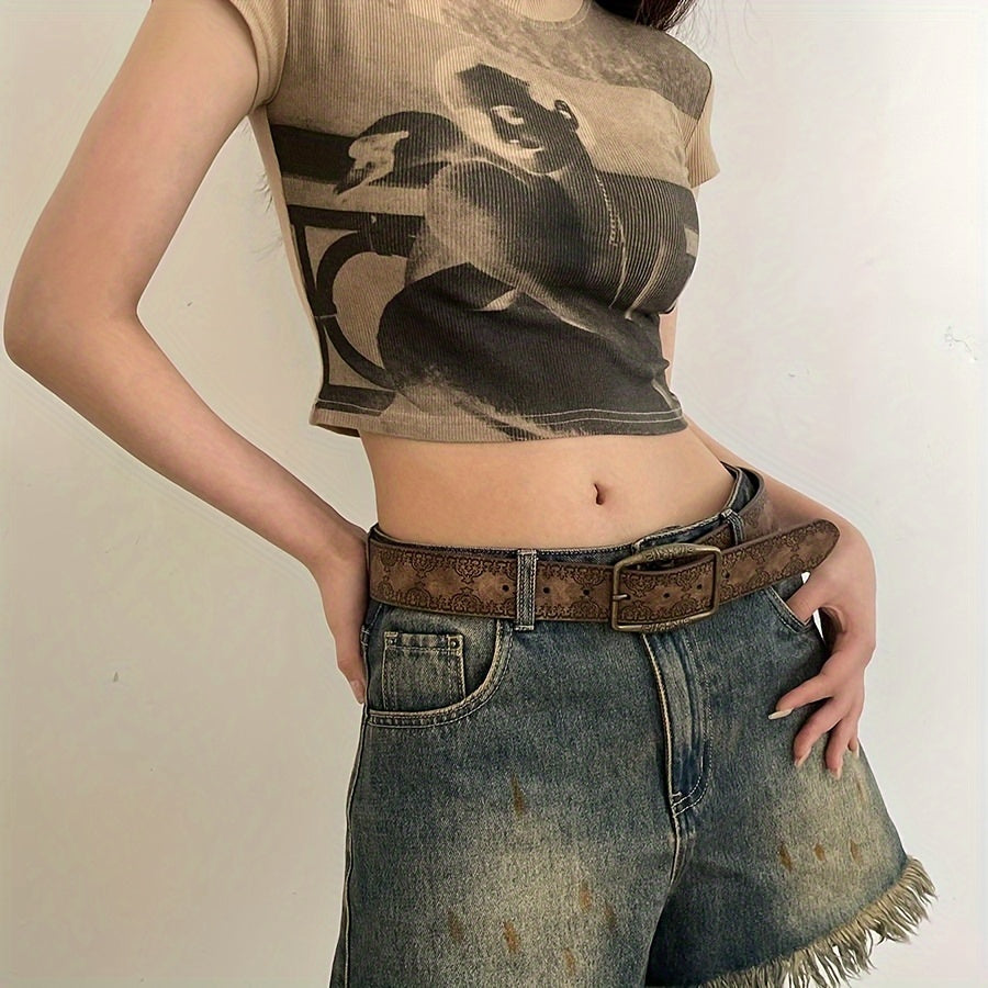 Ceinture Western en Simili Cuir pour Femme Coralie — visuel 10