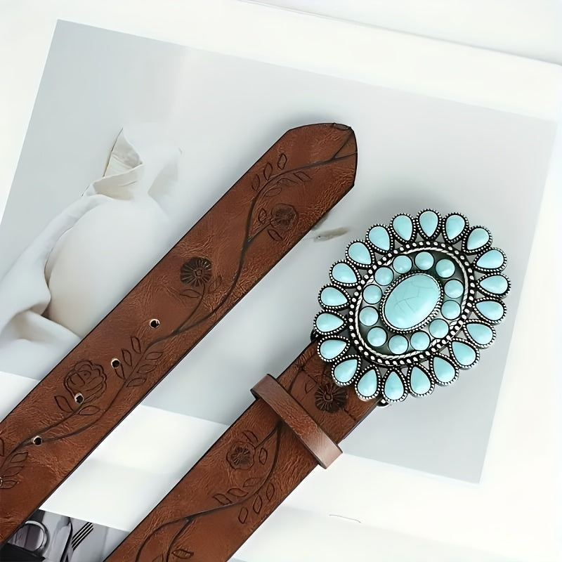 Ceinture Western en Simili Cuir pour Femme Viareggio — visuel 1