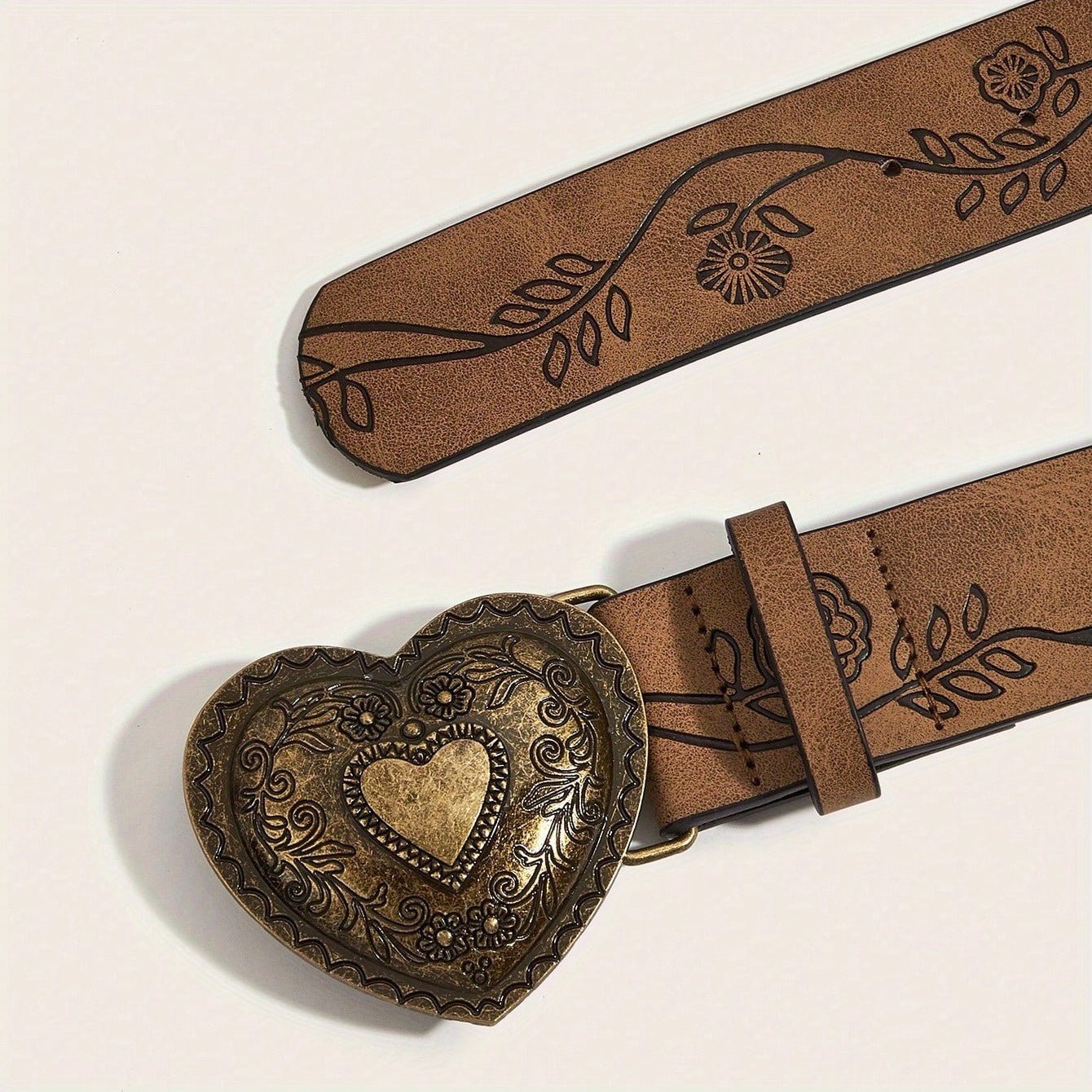 Ceinture Western en Simili Cuir pour Femme Virginie — visuel 4