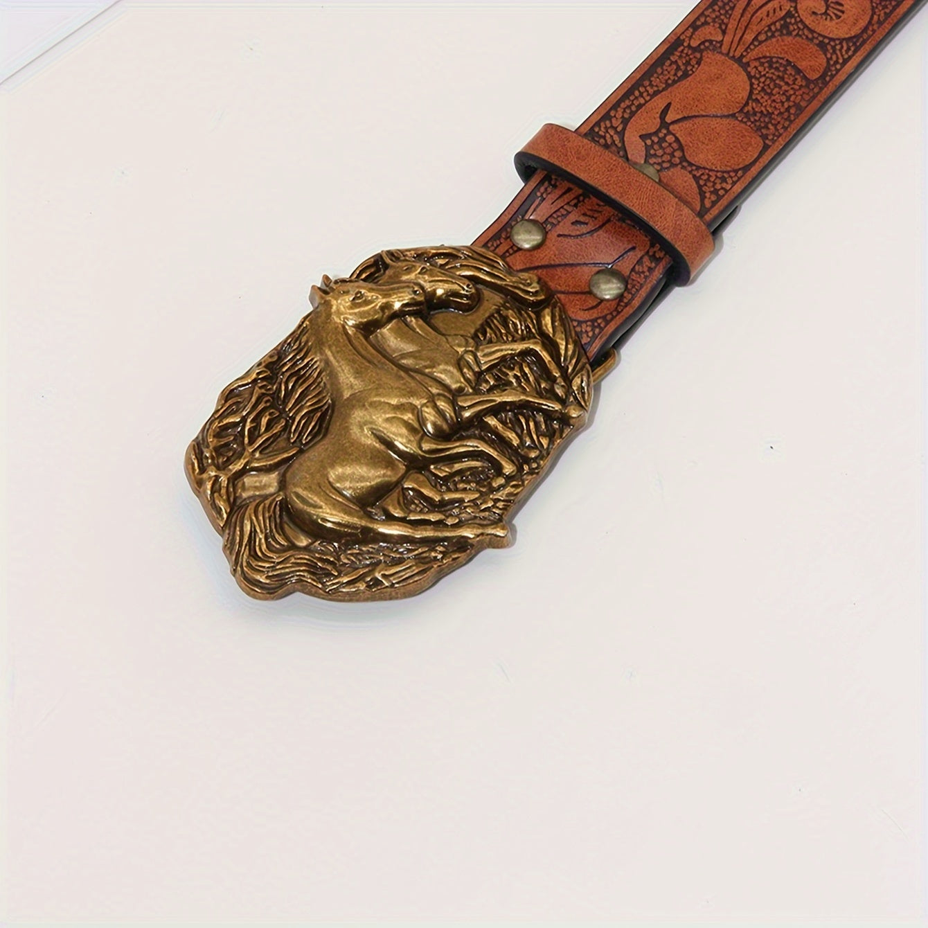 Ceinture Western en Simili Cuir pour Homme Eindhoven — visuel 1